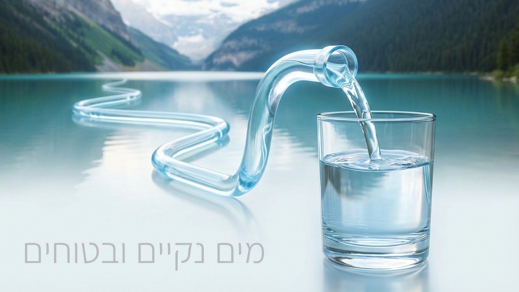 מים נקיים וצלולים כתוצאה מתחזוקה נכונה
