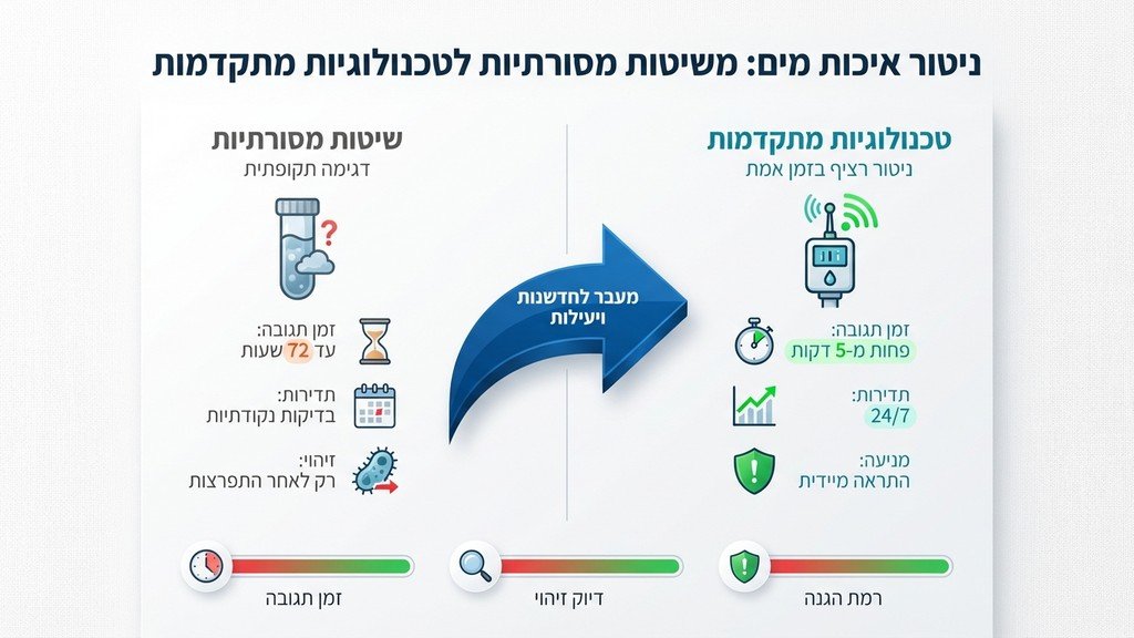 ציוד מתקדם לניקוי וחיטוי מים