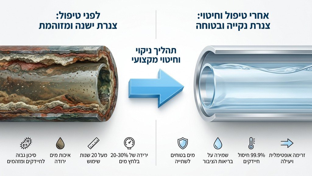 תחזוקת מערכות מים עירוניות מודרניות